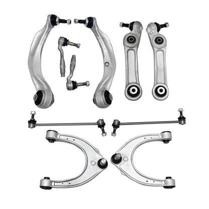 12X Front Control Arm with Ball Joint Sway Bar Link Kit For BMW 528i 535i 535d