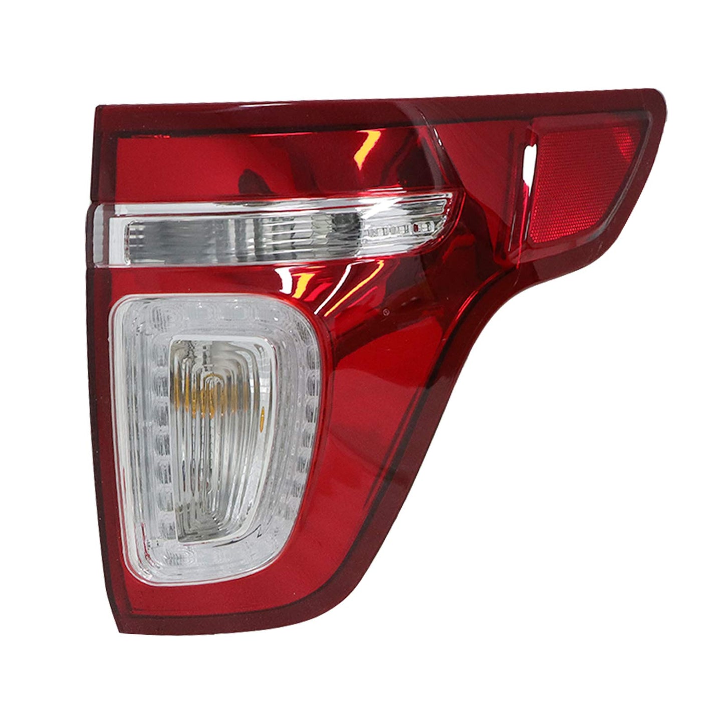 LED Tail Light Lamp for 2011-2015 Ford Explorer Passenger Side Red Clear