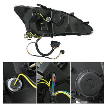 For Lexus IS250 IS350 ISF 2006-2013 Left Driver Side Headlight Headlamp Assembly