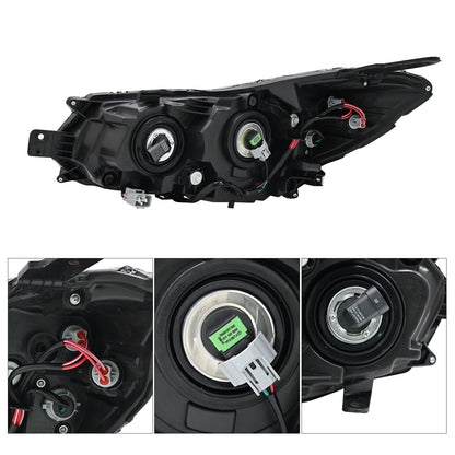 Passenger Headlight w/Bulbs For 2013¨C2016 Subaru XV Crosstrek 2012-2015 Impreza