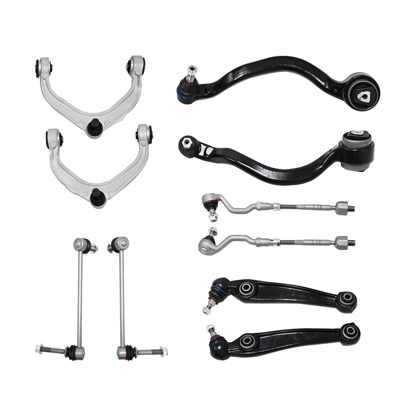 10X Front Control Arm w/Ball Joints Link Kit For BMW X5 2014-2018 X6 2015-2019