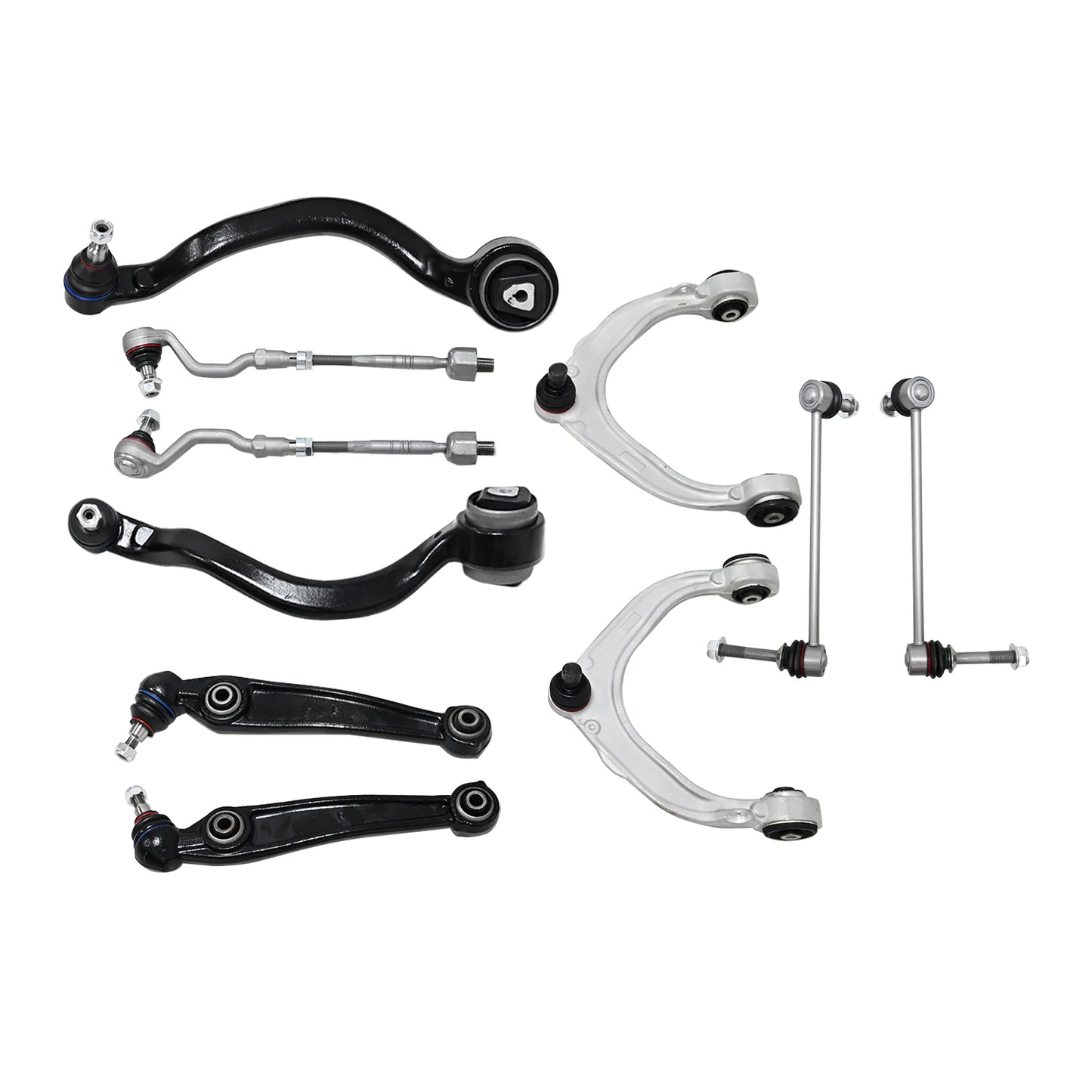 10X Front Control Arm w/Ball Joints Link Kit For BMW X5 2014-2018 X6 2015-2019