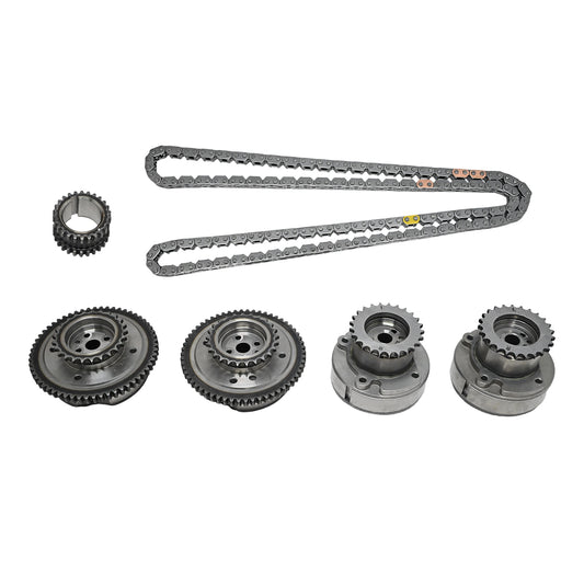 Fits 2013-2016 Ford F150 3.5L EcoBoost Cam Phasers Timing Kit W/ Chain & Gaskets