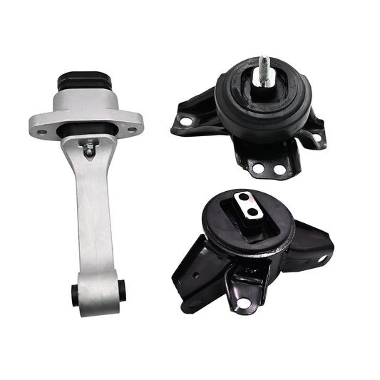 3PCS Motor Mount & Trans Mount Set For 2013-2018 Hyundai Santa Fe Sport 2.4L AWD