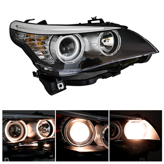 63127177732 For BMW 528i Base 2008-10 RH Headlight Halogen Projector Replacement