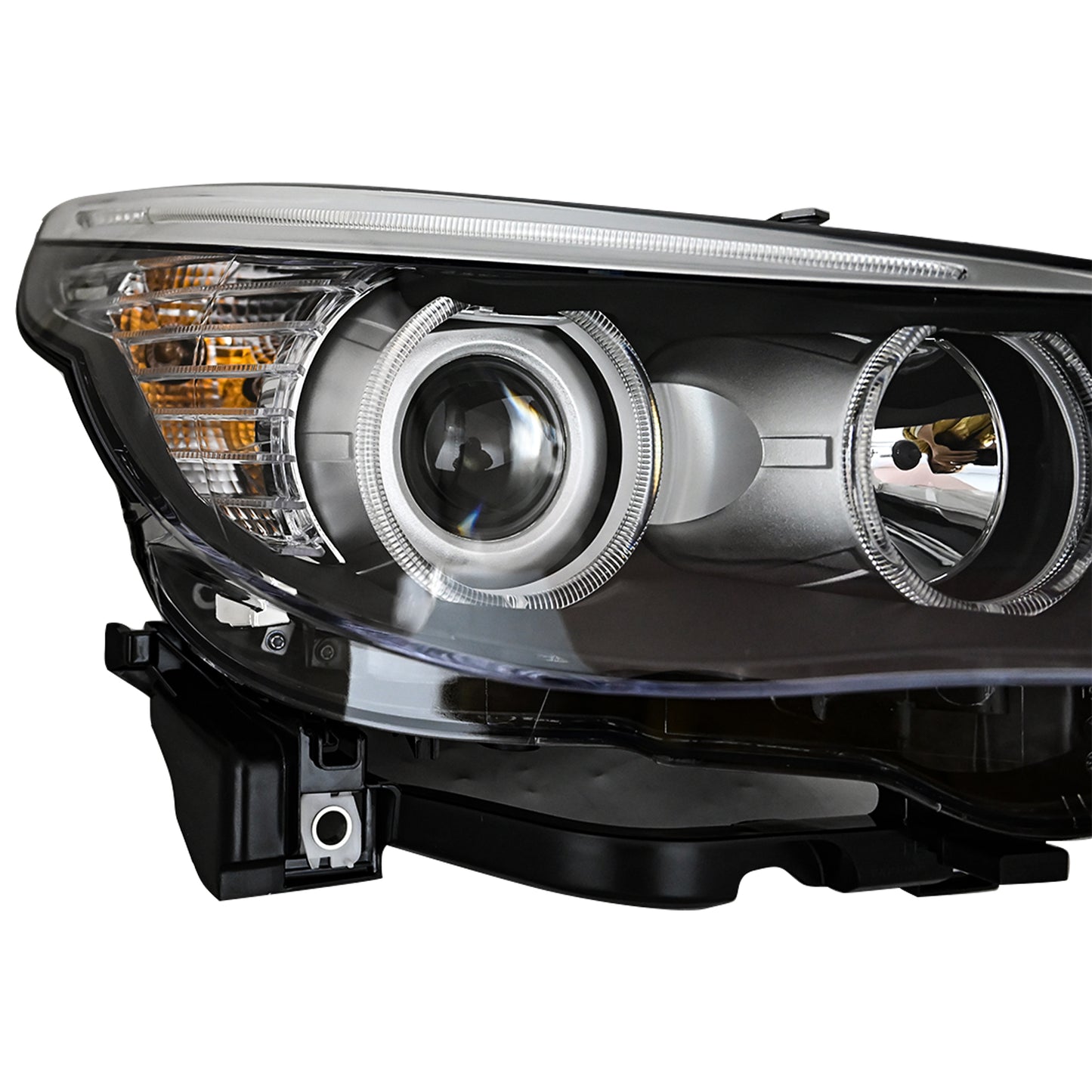 63127177732 For BMW 528i Base 2008-10 RH Headlight Halogen Projector Replacement
