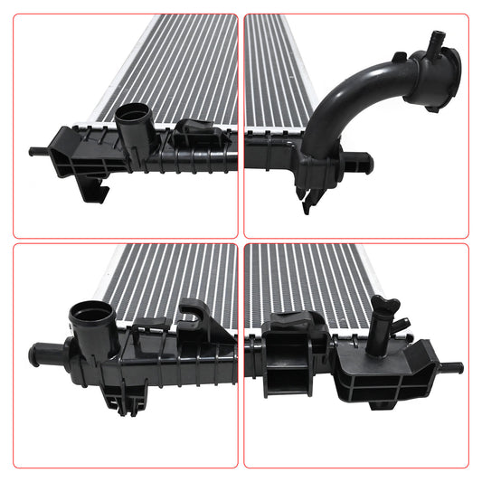 1* Aluminum Radiator 13200 for 2011-2014 Dodge Durango Jeep Cherokee 3.6L 5.7L