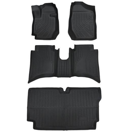For 2024-2025 Suzuki Jimny 1st & 2nd TPE Floor Mats+Trunk Cargo Liner Anti-Slip