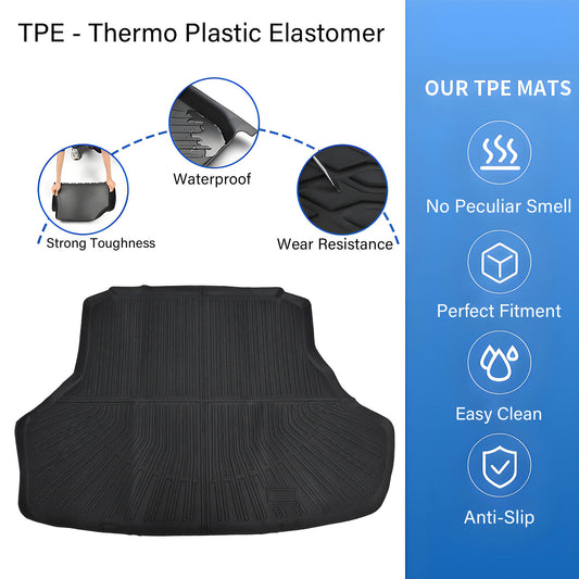 TPE Rear Cargo Trunk Liner Floor Mat For 2013-2018 LEXUS ES350 Waterproof New