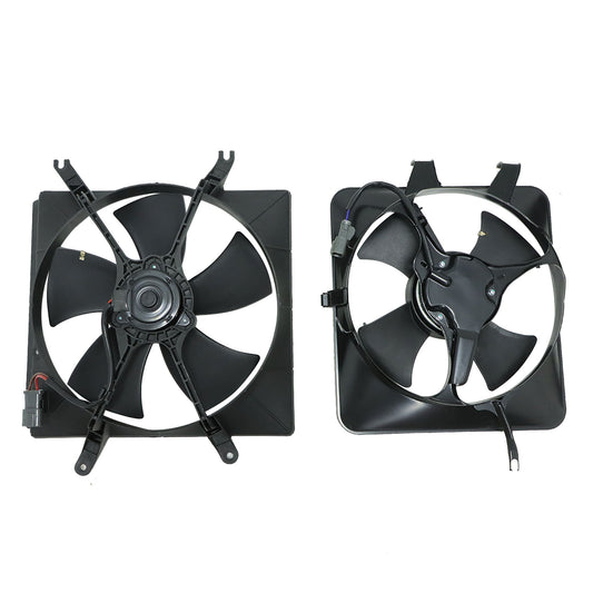 A/C Condenser Fan & Radiator Fan Assembly For Acura Integra 94-01 19015P72003