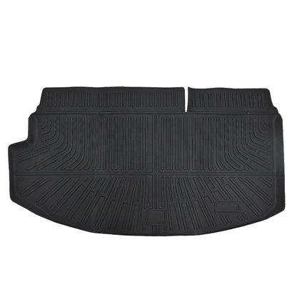 Black TPE Trunk Cargo Liner & Backrest Mats Set of 3 For 2018-2024 Buick Enclave