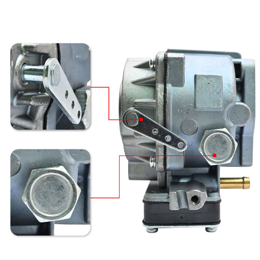 Carburetor Fits Lincoln Weldanpower 225 G7 welder 16HP TWIN I/C ENGINE Assembly