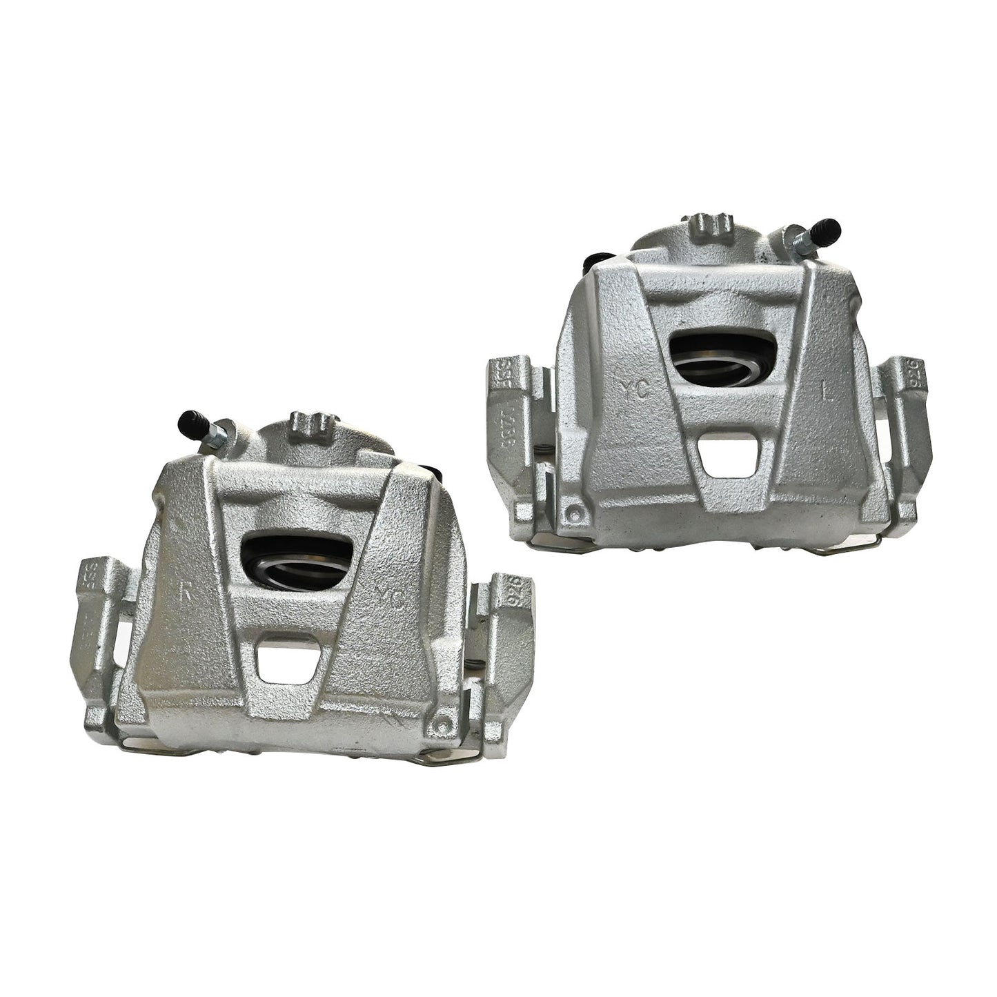 For 2015-2018 Audi Q3 19B6156 2X Front Pair Brake Calipers w/ Bracket NEW