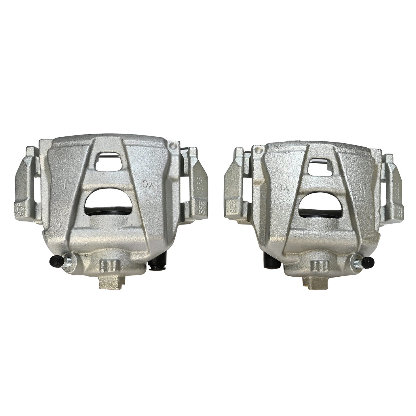 For 2015-2018 Audi Q3 19B6156 2X Front Pair Brake Calipers w/ Bracket NEW