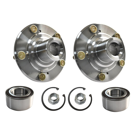 Front Left & Right Wheel Hub Bearing Assembly Kit for Honda Civic Si 2006-2014