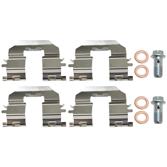 For 2011-2016 Hyundai Elantra 2X Brake Calipers Rear Left+Right w/ Bracket