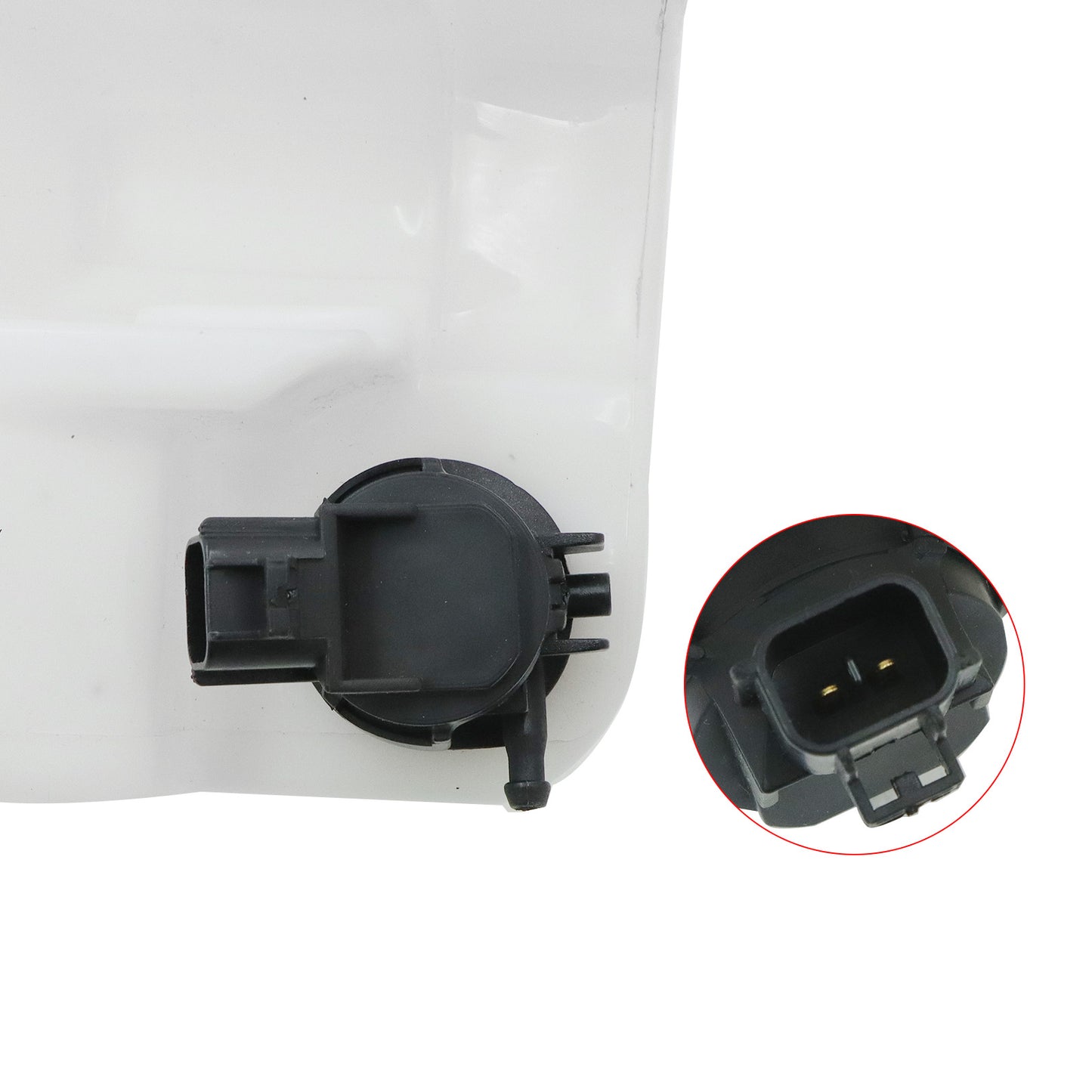 Washer Reservoir For 2007-2021 Toyota Tundra without Pump Cap Fluid Level Sensor