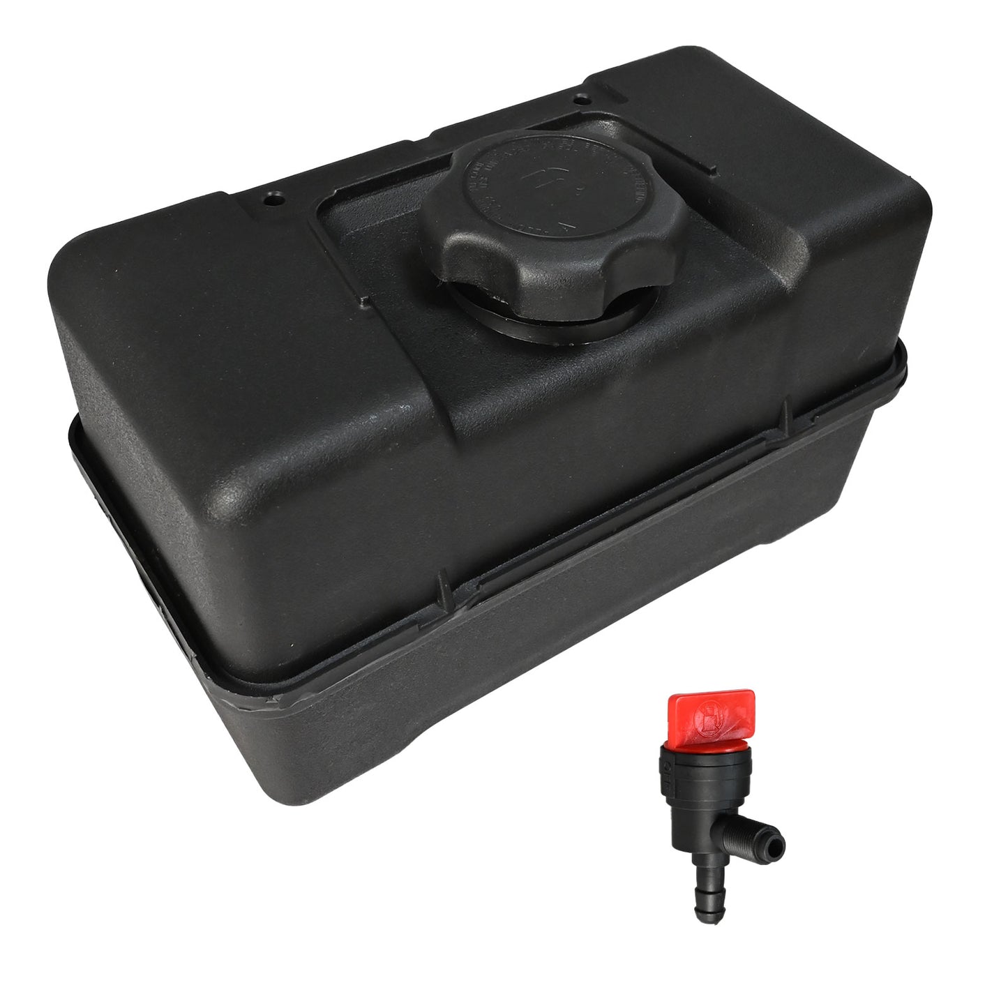 Fuel Gas Tank with Cap & Shut-Off Valve Fits For Briggs & Stratton BS490572