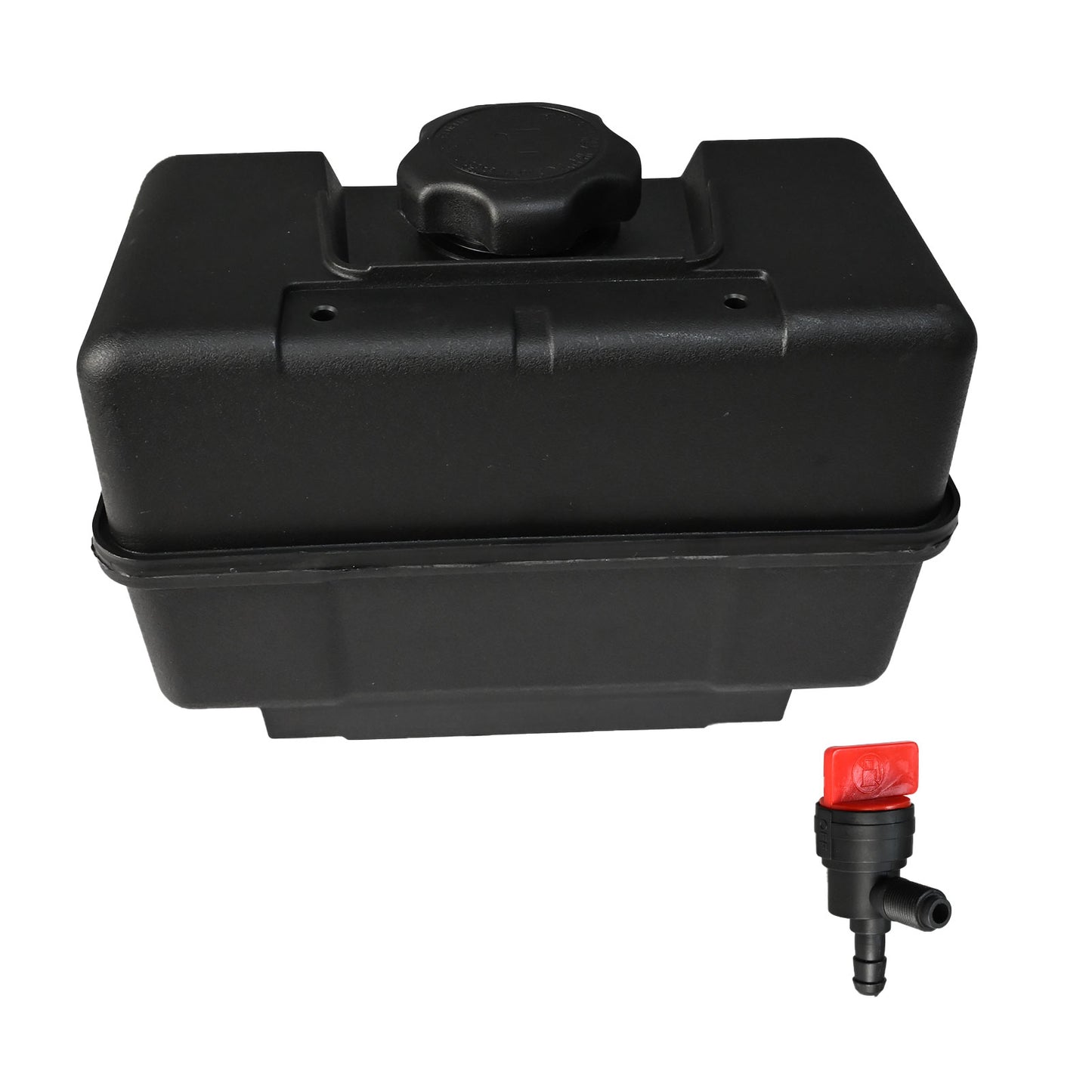 Fuel Gas Tank with Cap & Shut-Off Valve Fits For Briggs & Stratton BS490572