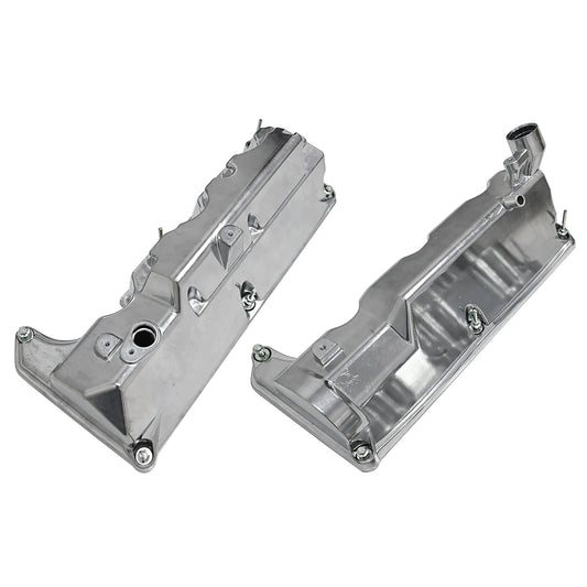 Fits 02-04 Ford Explorer 02-03 Mercury Mountaineer Valve Cover Set Aluminum 2Pcs