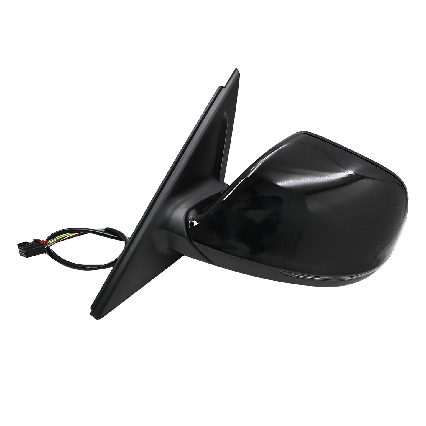 Driver Side Mirror for 2009-14 Audi Q5 Heated Blinker Power Turn Signals Folding