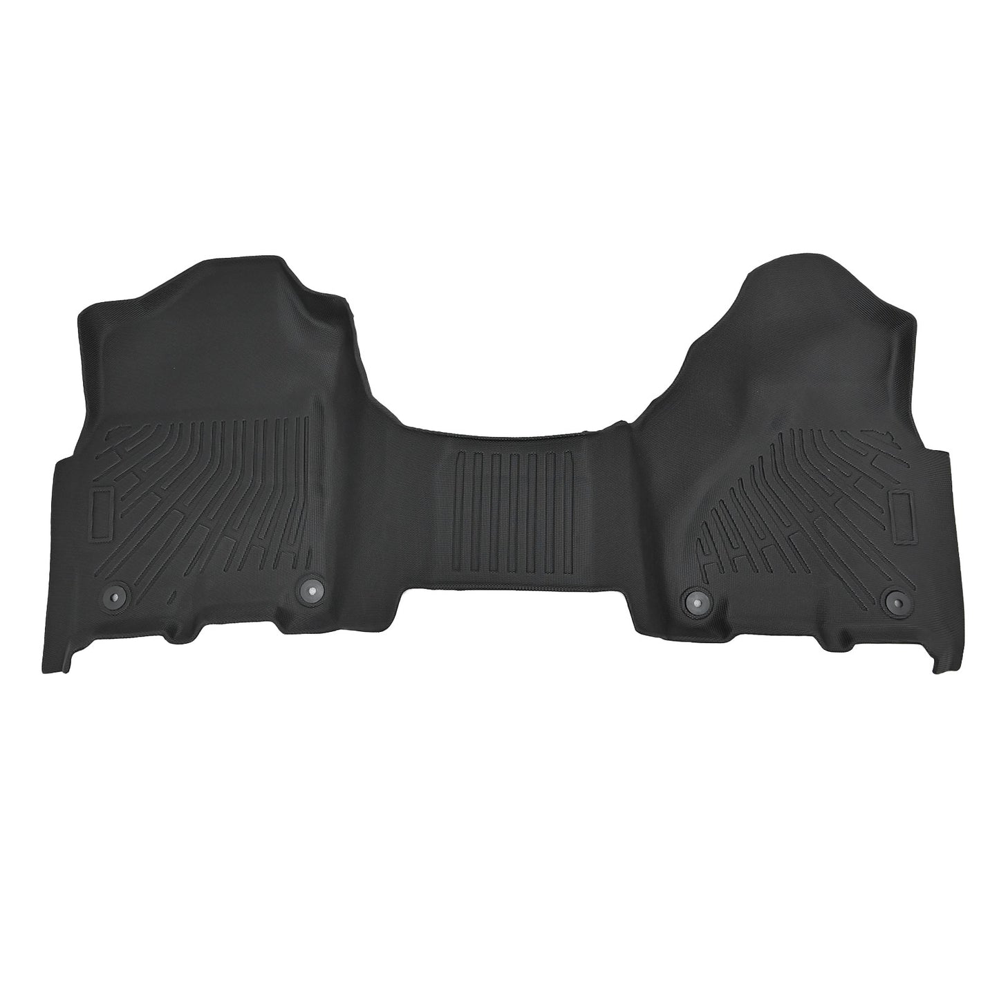 TPE Floor Mats Liner For 2019-2025 Dodge Ram 2500/3500 Crew Cab with Bench Seat