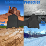 TPE Floor Mats Liner For 2019-2025 Dodge Ram 2500/3500 Crew Cab with Bench Seat