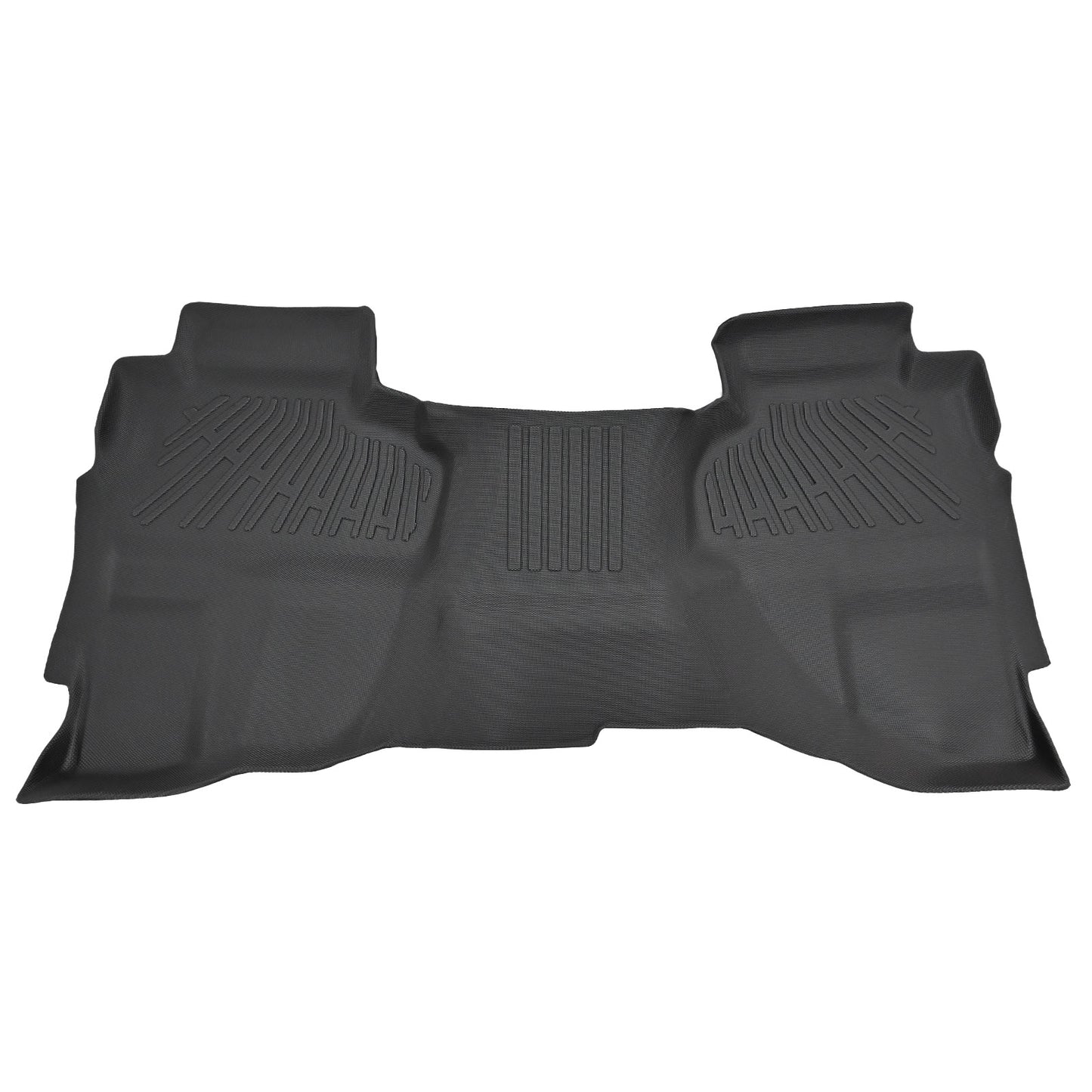 Floor Mats Liner For 2014-2018 Silverado/Sierra 1500 Double Cab TPE All Weather