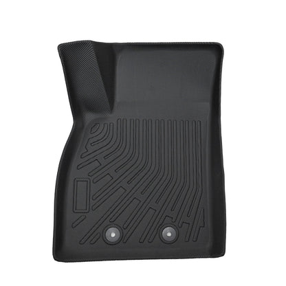 3D Floor Mats Liner Set Cover Fits 2011-2015 Chevy Volt All Weather TPE Black