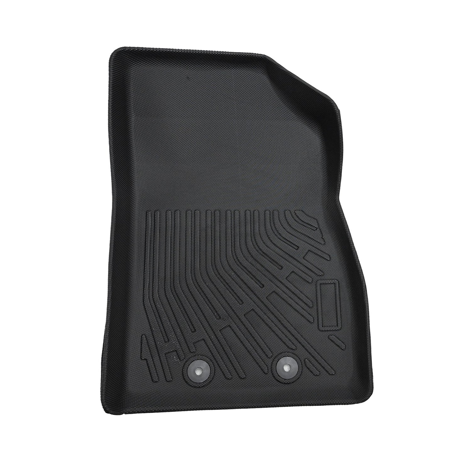3D Floor Mats Liner Set Cover Fits 2011-2015 Chevy Volt All Weather TPE Black
