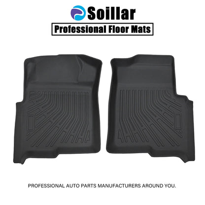 Front Row Floor Mats Liners TPE Fits 2009-2014 Ford F-150 Reg/SuperCab/SuperCrew