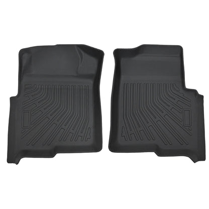 Front Row Floor Mats Liners TPE Fits 2009-2014 Ford F-150 Reg/SuperCab/SuperCrew