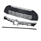 For 16-18 Toyota Avalon Front Bumper Upper Grille&Lower Grille Chrome 5311407040