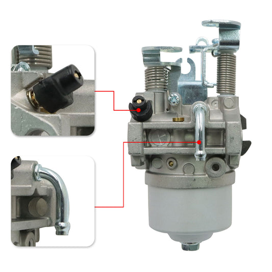 Carburetor Kit For 1996-2002 Yamaha G16 G18 G19 G20 G21 4 Cycle Engine Golf Cart