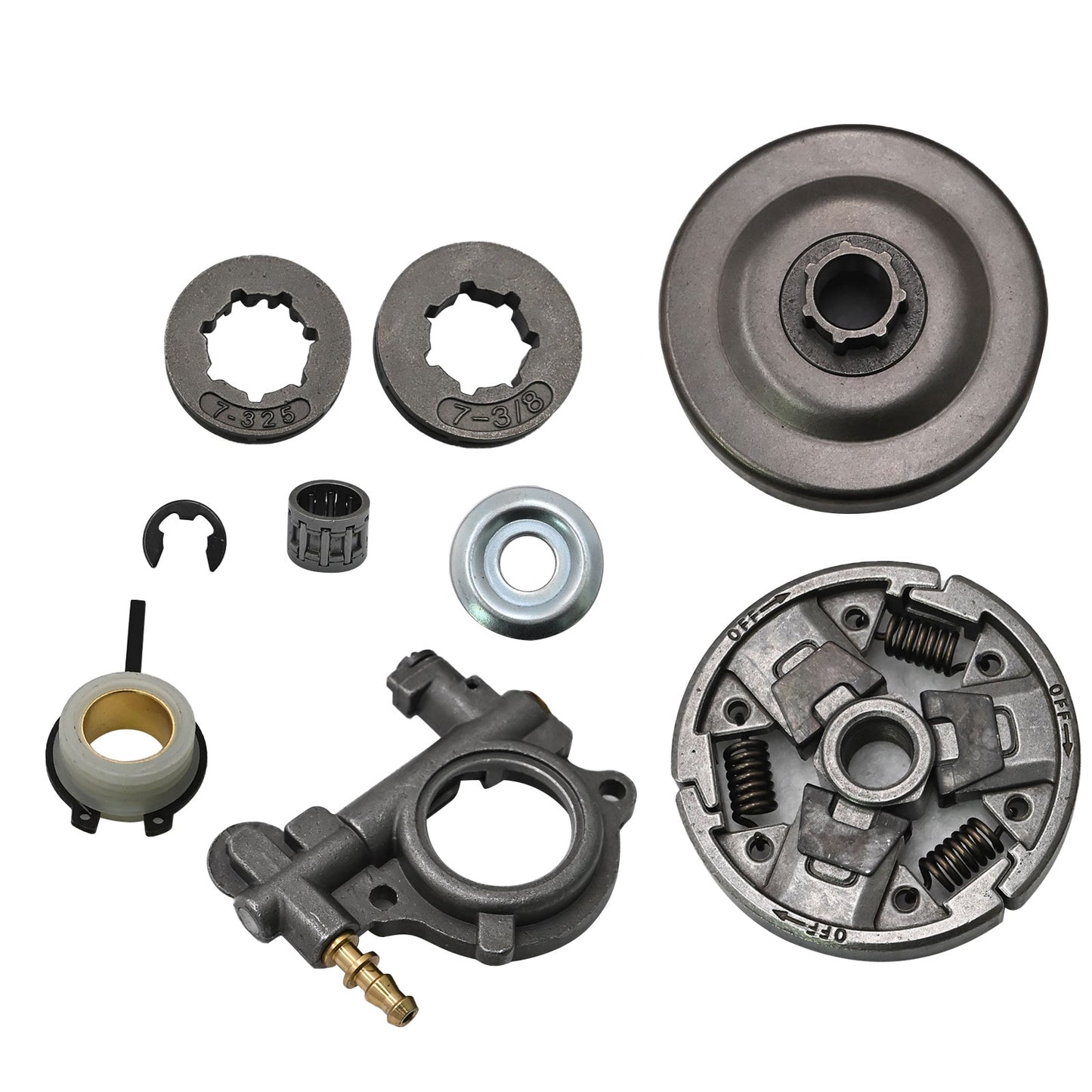 Rim Clutch Drum For Stihl MS 026 Pro MS260C MS270C MS261C MS261CM MS280C MS291C