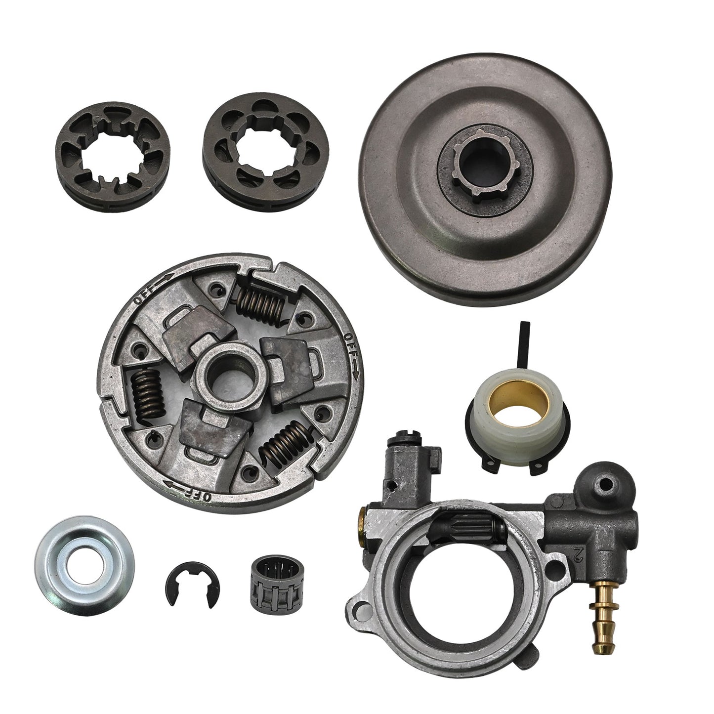 Rim Clutch Drum For Stihl MS 026 Pro MS260C MS270C MS261C MS261CM MS280C MS291C