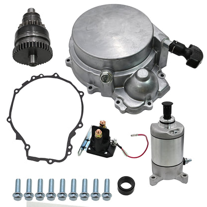 Fits Polaris Sportsman 500 HO 96-13 Recoil Starter & Pull Start & Drive Solenoid