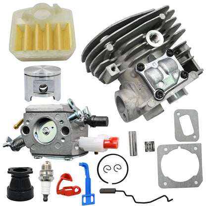 For Husqvarna 353 351 350 346 346XP 345 340 Big Bore 45mm Cylinder Piston Kit