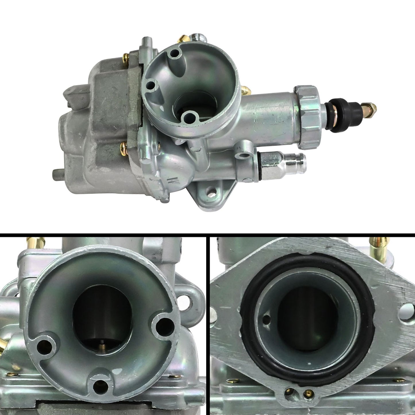 Assy Fits 2004-2013 Yamaha Grizzly 125 YFM125G Carburetor & Intake Manifold Boot
