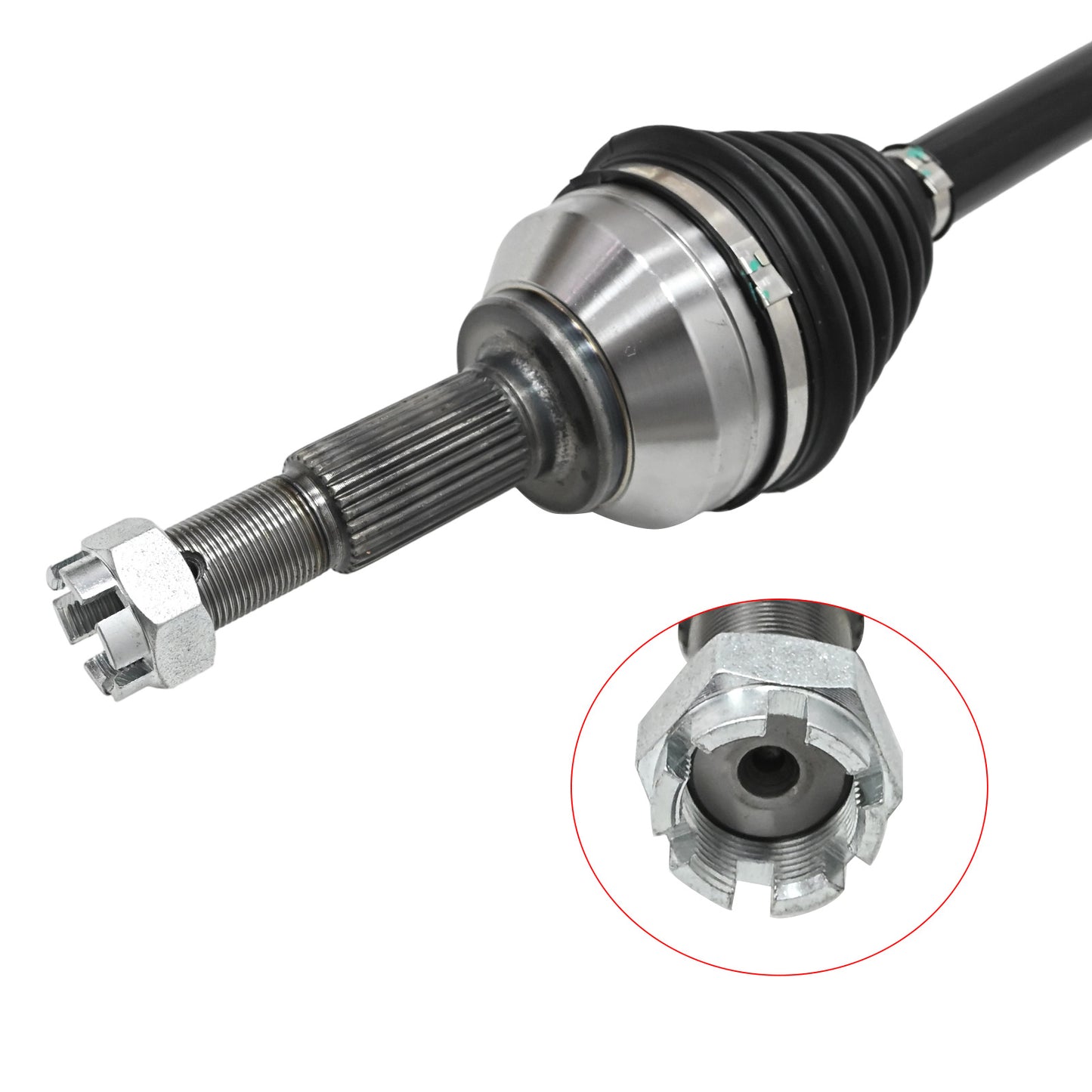39100JG04C Pair Front CV Axle Shaft Fit for Nissan Rogue 2008 2009-2014 2015 AWD