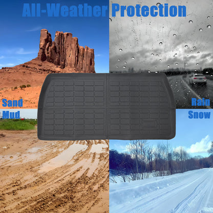 TPE Rear Cargo Trunk Liner Cover Floor Mat For 2005-10 Honda Odyssey Waterproof