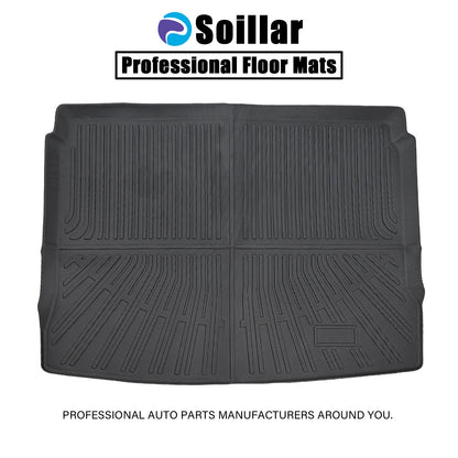 TPE Rear Cargo Trunk Liner Cover Floor Mat For 2021-2025 Ford Bronco Sport Black