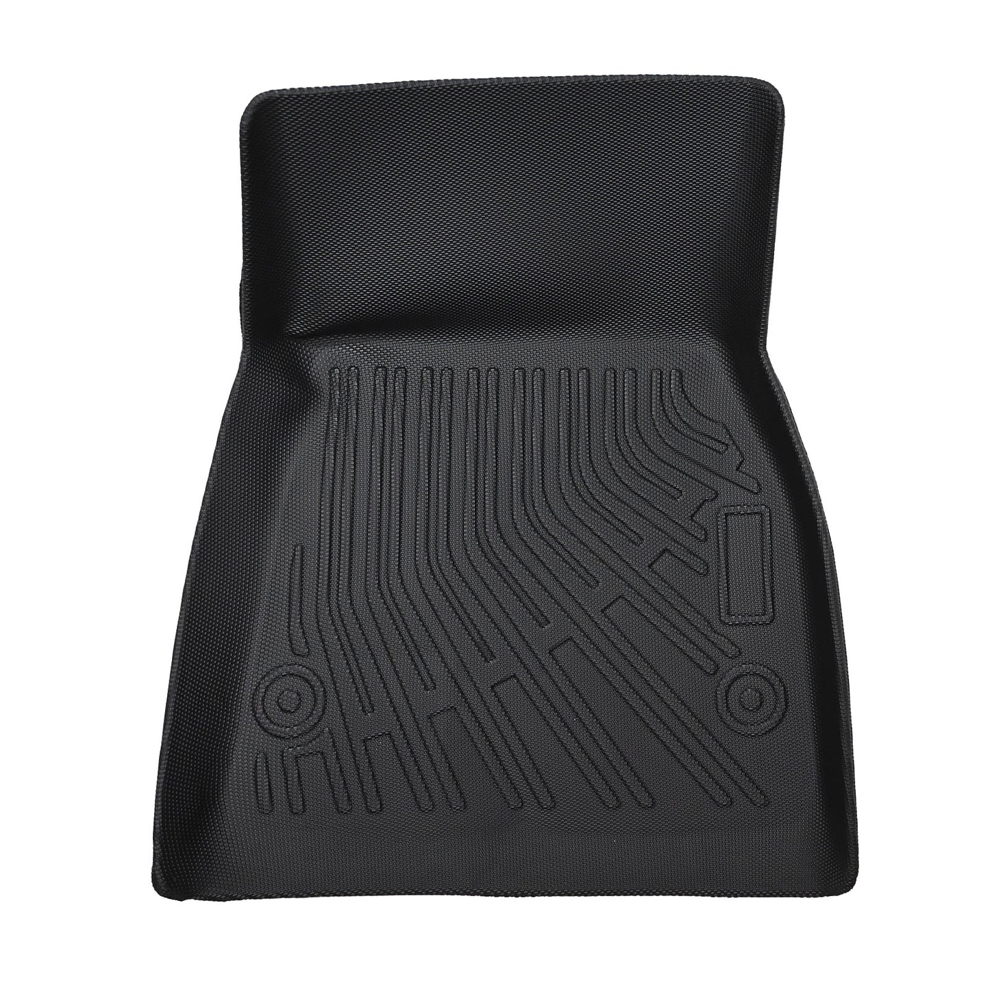 1st & 2nd Row Floor Mats Liner Set Cover Fits 2012-2020 Tesla Model S TPE Black