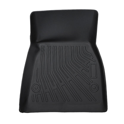 1st & 2nd Row Floor Mats Liner Set Cover Fits 2012-2020 Tesla Model S TPE Black