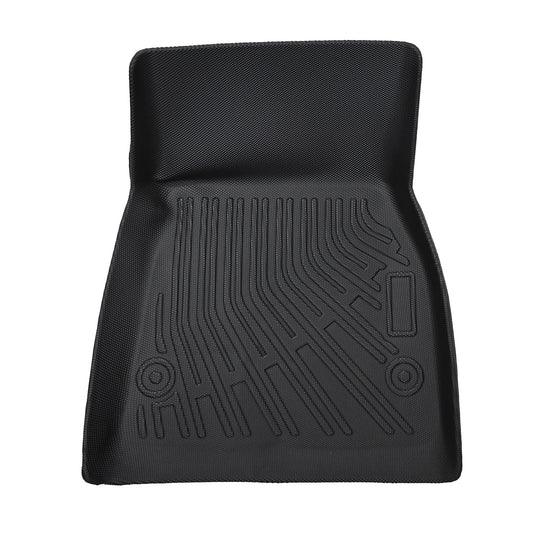 1st & 2nd Row Floor Mats Liner Set Cover Fits 2012-2020 Tesla Model S TPE Black