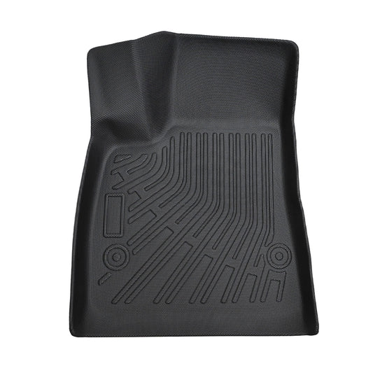 1st & 2nd Row Floor Mats Liner Set Cover Fits 2012-2020 Tesla Model S TPE Black