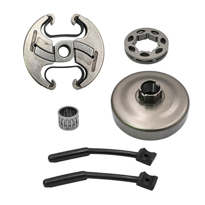 Premium For Husqvarna 455 460 Rancher 3/8inch Needle Bearing Clutch Drum Rim Kit