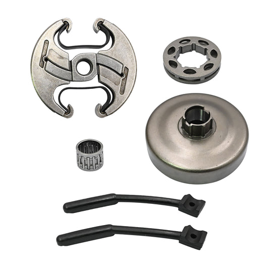 Premium For Husqvarna 455 460 Rancher 3/8inch Needle Bearing Clutch Drum Rim Kit