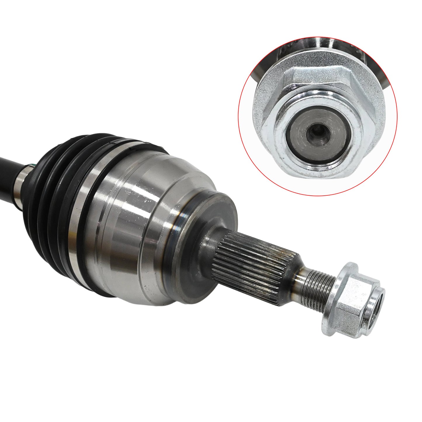 CV Axle Shaft Assembly Pair For 2006 2007 2008-2011 Dodge Ram 1500 4WD