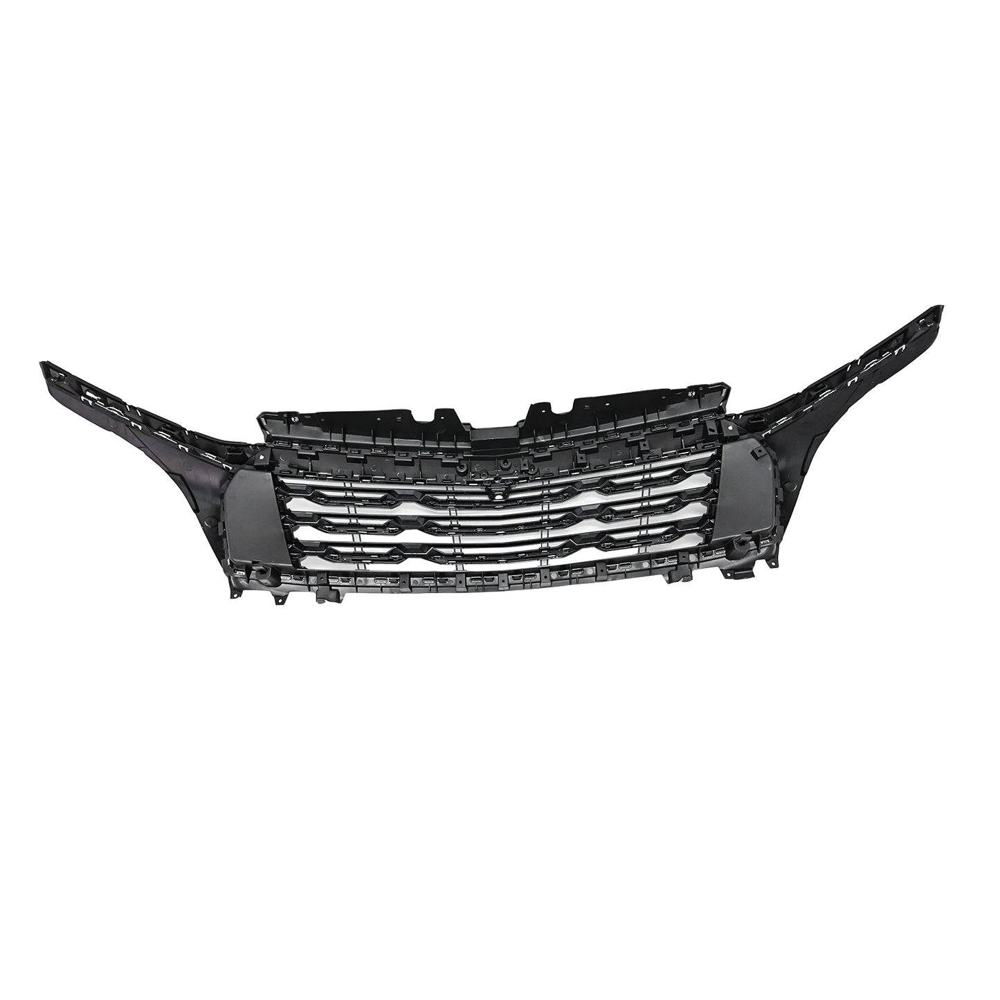 Fits For 2025 2026 Chevrolet Equinox LT Front Bumper Grille Grill Chrome+Black